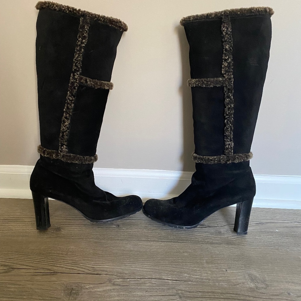 Stuart Weitzman  heeled suede boots